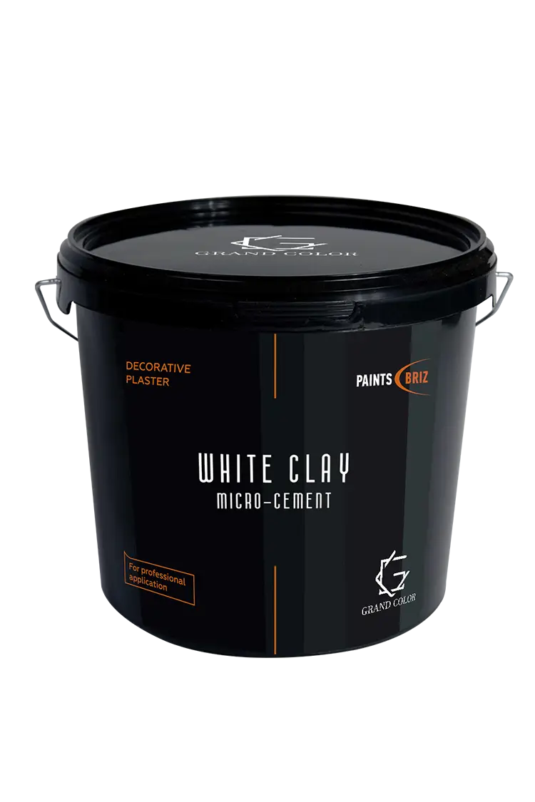 ✅2-კომპონენტი მიკროცემენტი WHITE CLAY  / მსხვილი ზომა (1/3)